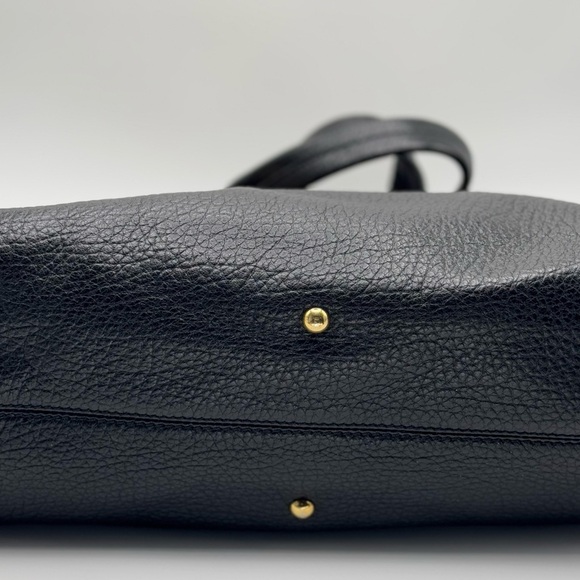 Fendi Black Pebbled Leather Chameleon Tote Bag - Picture 10 of 15